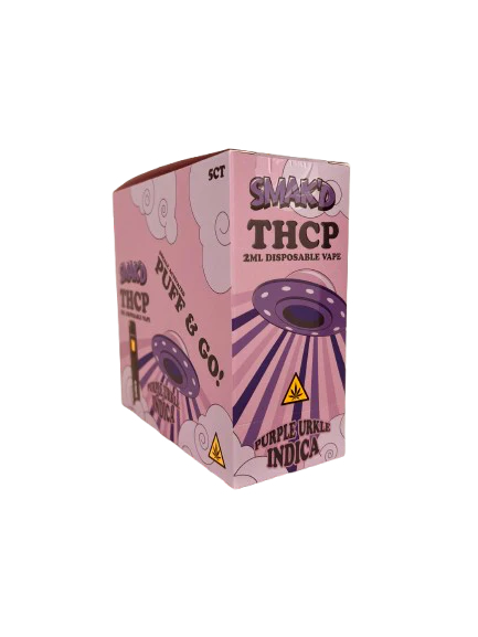 SMAKD THCP Vape Cartridge - 2ml Purple Urkle INDICA