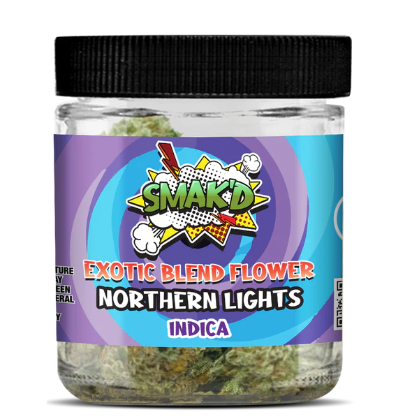 SMAKD thc flower - NORTHERN LIGHTS