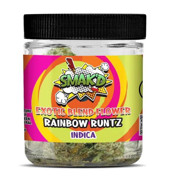 SMAKD Exotic Flower 10G - Rainbow Runtz