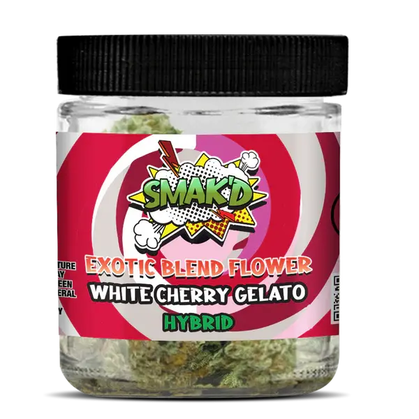 SMAKD thc flower 1/4 pound - White Cherry Gelato
