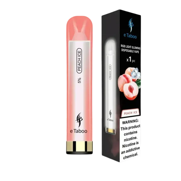 e TABOO Vape - Peach ice