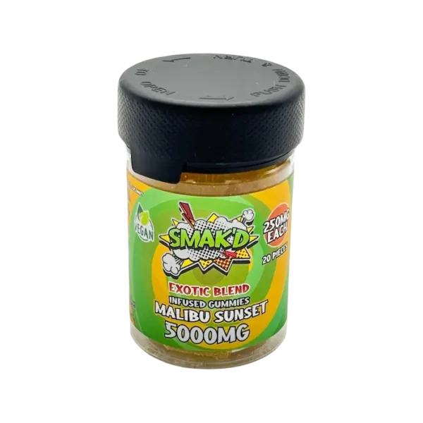 SMAKD Infused Gummies Malibu Sunset