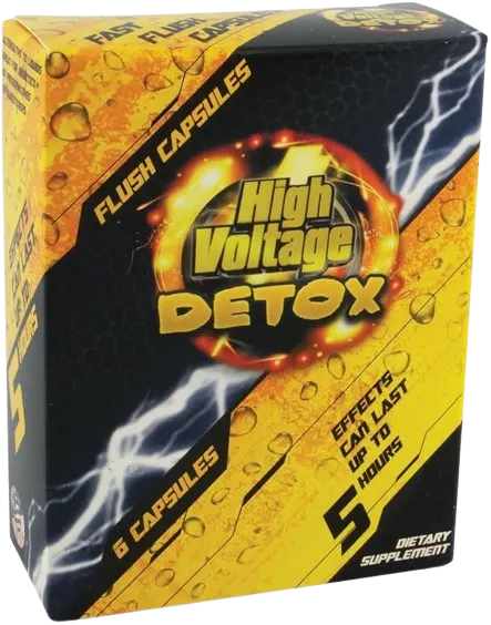 High Volatege Detox Flush capsules 6pack
