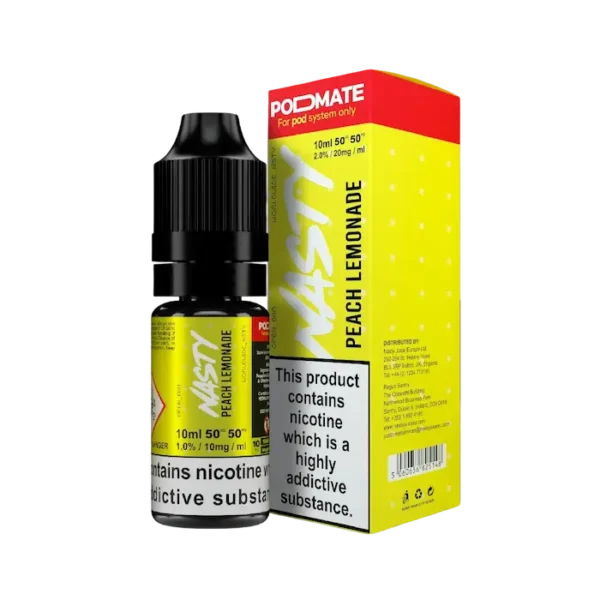 NASTY saltnic - Peach Lemonade