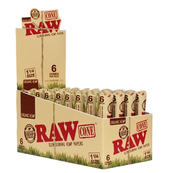 RAW Cones Organic Hemp