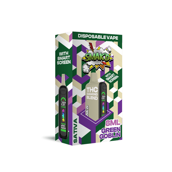 SMAKD THC Vape - Green Goblin