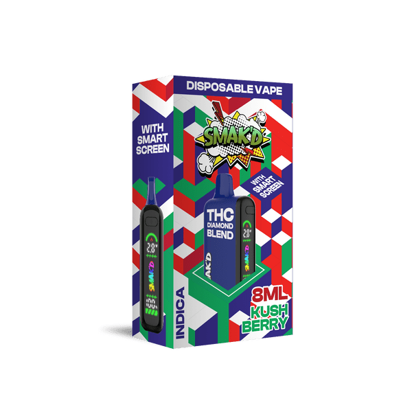 SMAKD THC Vape - Kush Berry