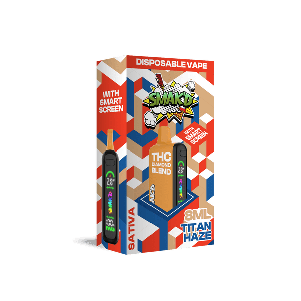 SMAKD THC Vapes - TITAN Haze