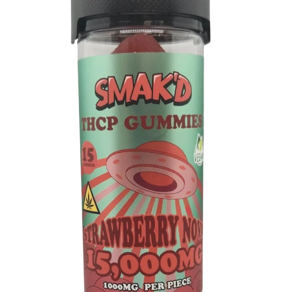 SMAKD THC-P Gummies - Strawberry Nova