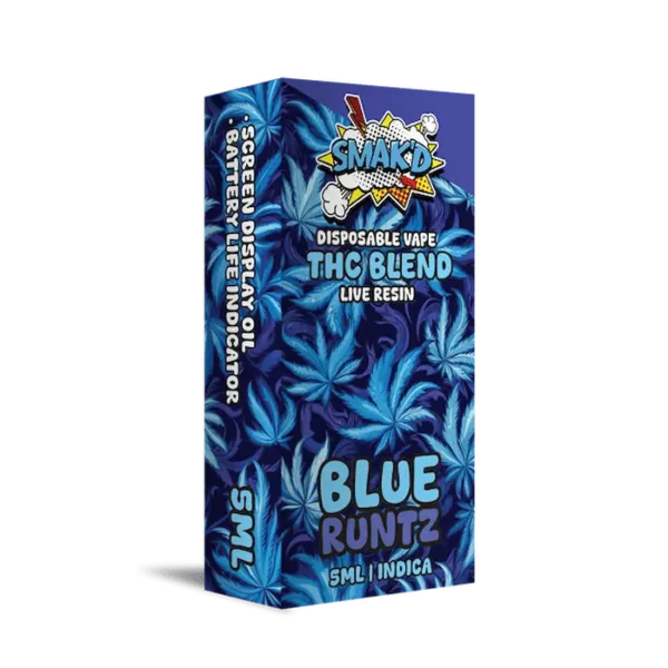 SMAKD THC Vape - Blue Runtz