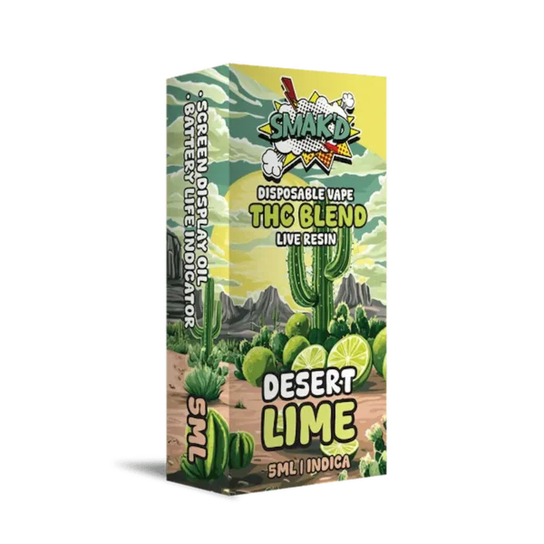 SMAKD wax vapes - Desert Lime