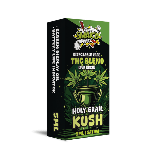 SMAKD THC Vape - Holy Grail Kush