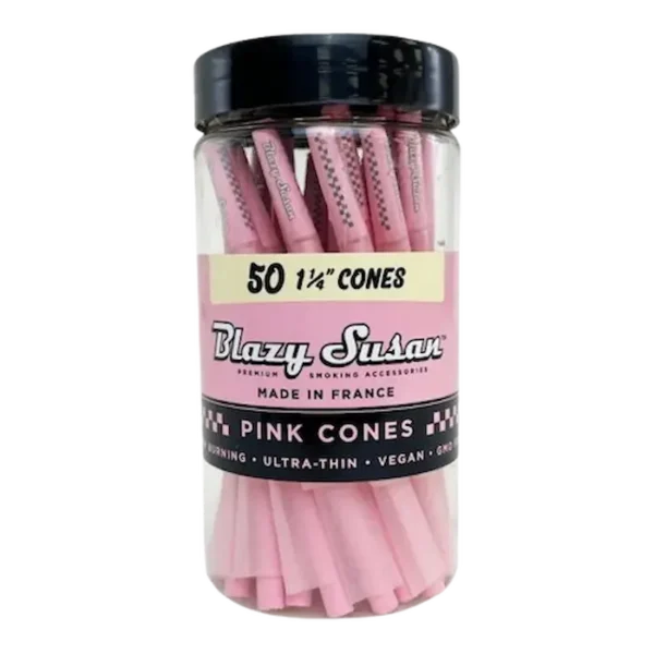 BLAZY SUSAN Pink cones 1 1/4 size