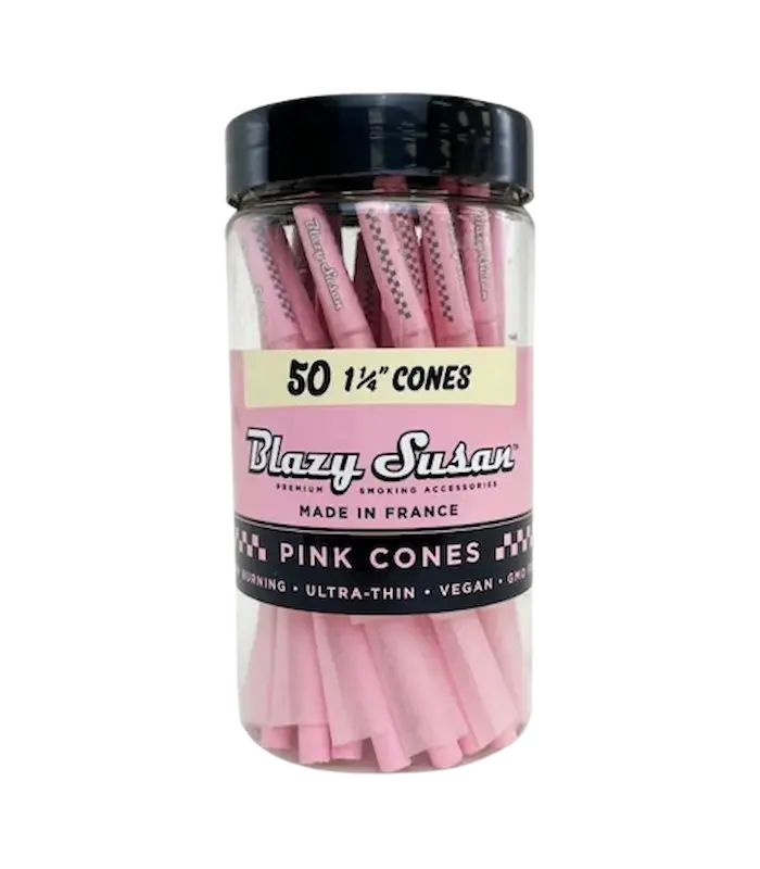 BLAZY SUSAN Pink cones 1 1/4 size