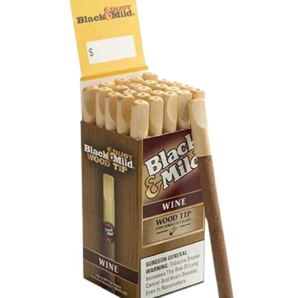 Black & Mild Plastic Tip (Wine)