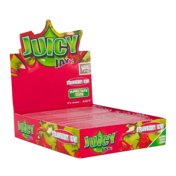 JUICY JAYS's STARWBERRY & KIWI King size papers