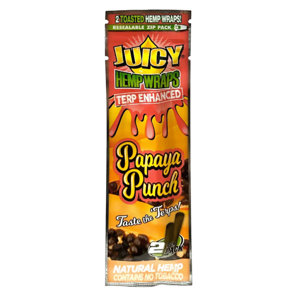 Juicy Hemp Wraps Papaya Punch