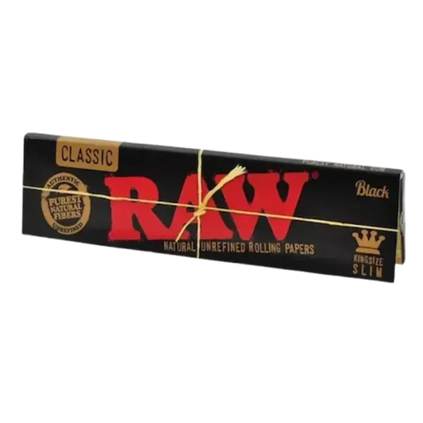 RAW Black connoisseur King size Papers Tips