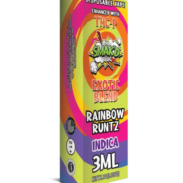 Smakd THC-P Flower Rainbow Runtz (Gram)